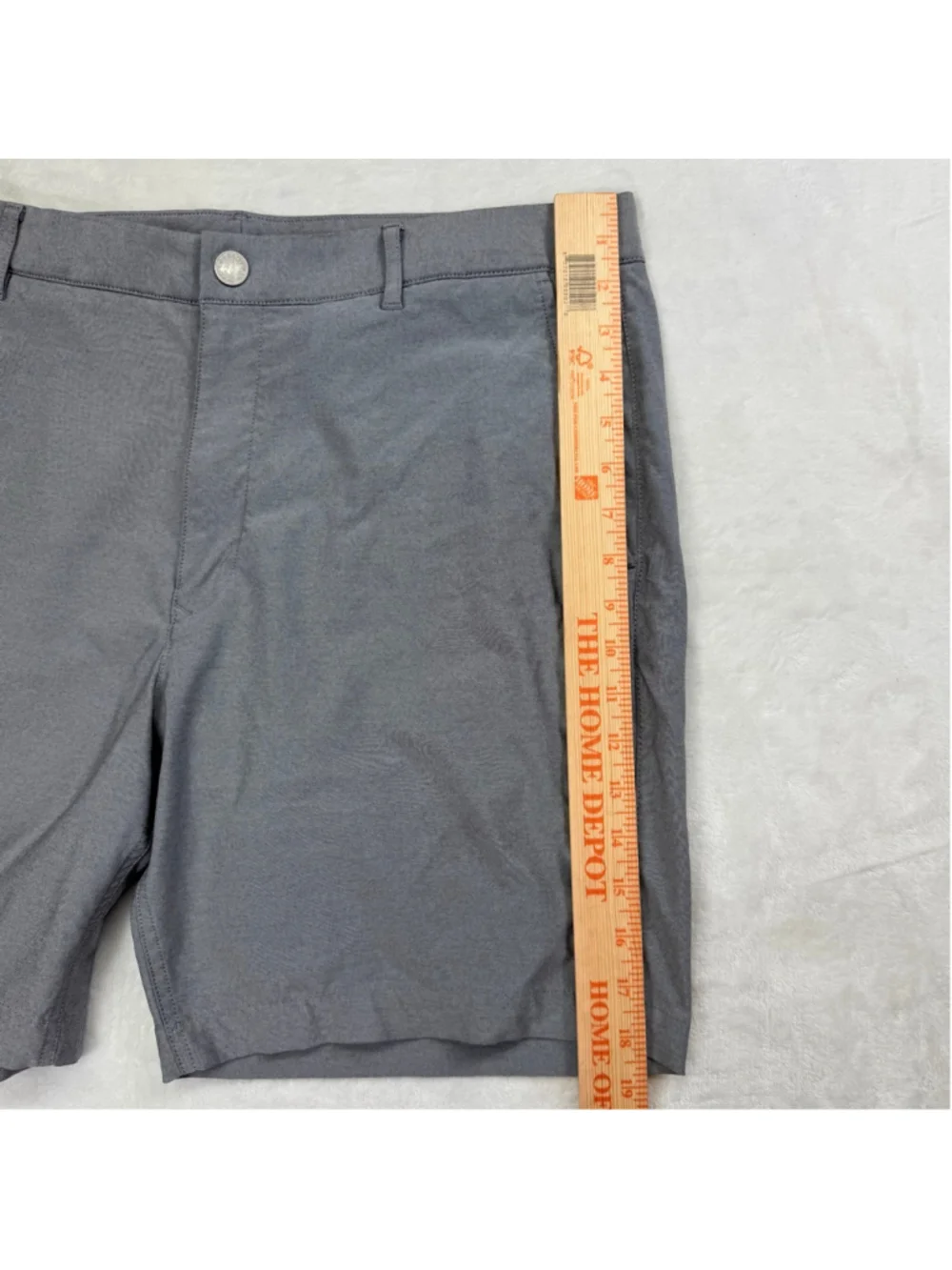 Men's Bonobos Golf Flat Front Shorts Waist 36 Gray